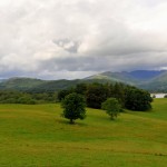 View From Wray Castle, The Lake District, Cumbria, Engeland